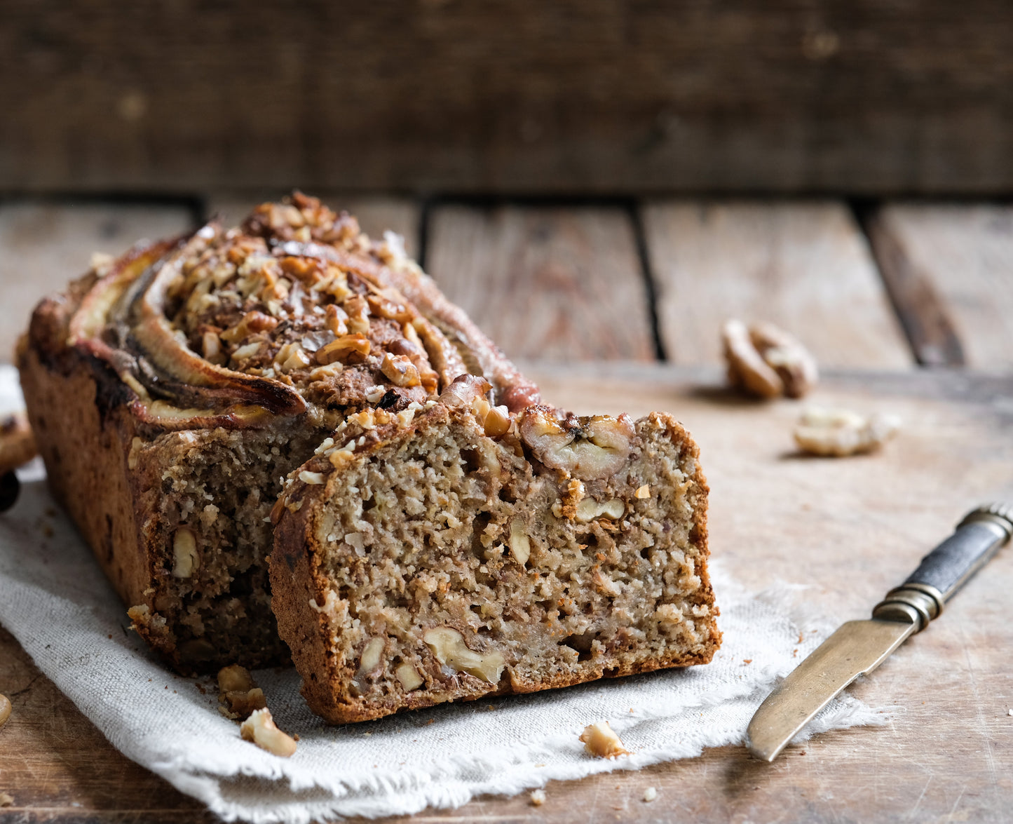 Anne's Banana Walnut Sweet Sourdough Bread