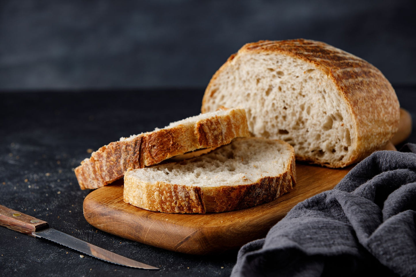 Classic Mediterranean Sourdough Bread