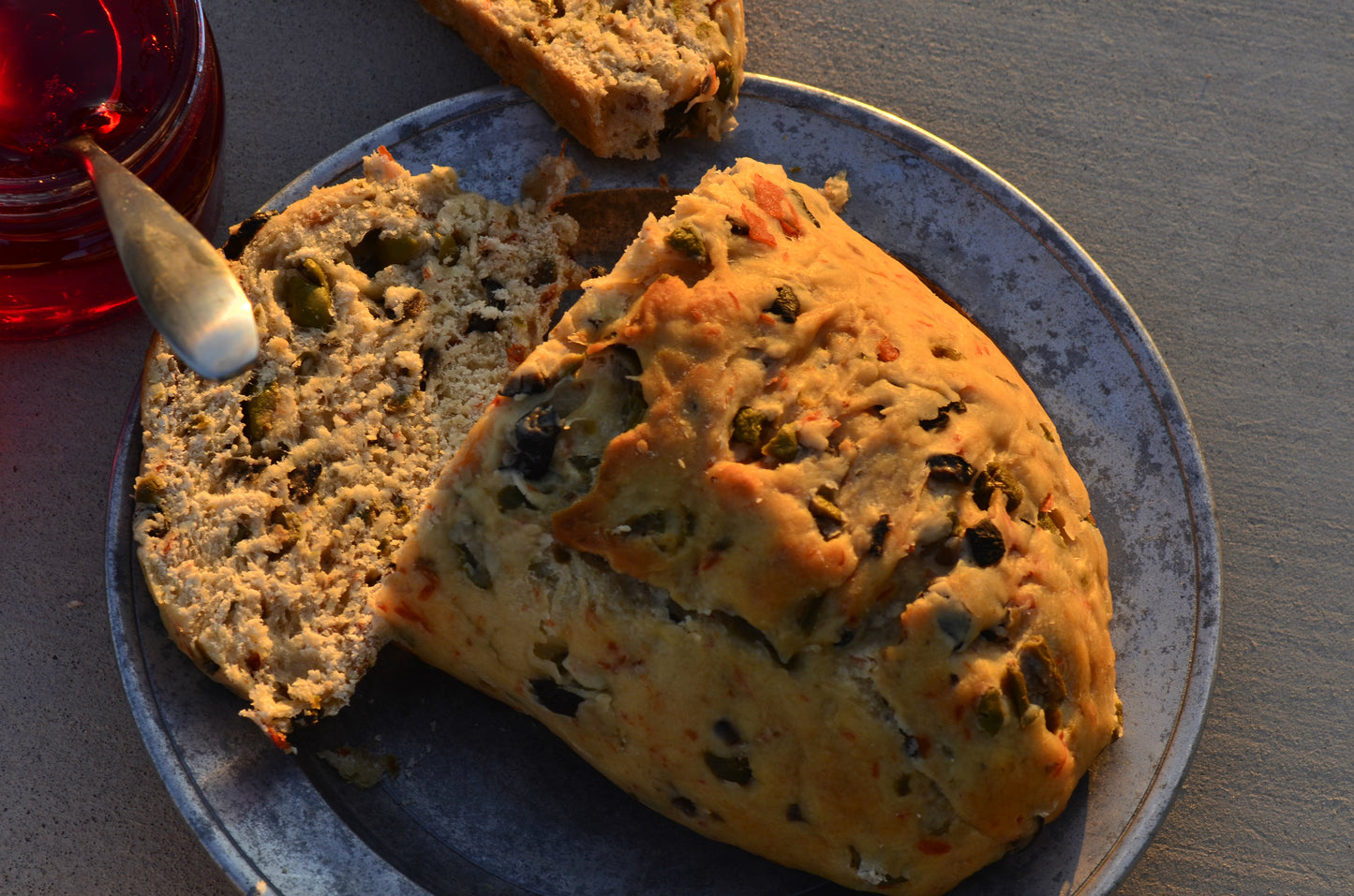 Olive & Herbs Mediterranean Sourdough Bread