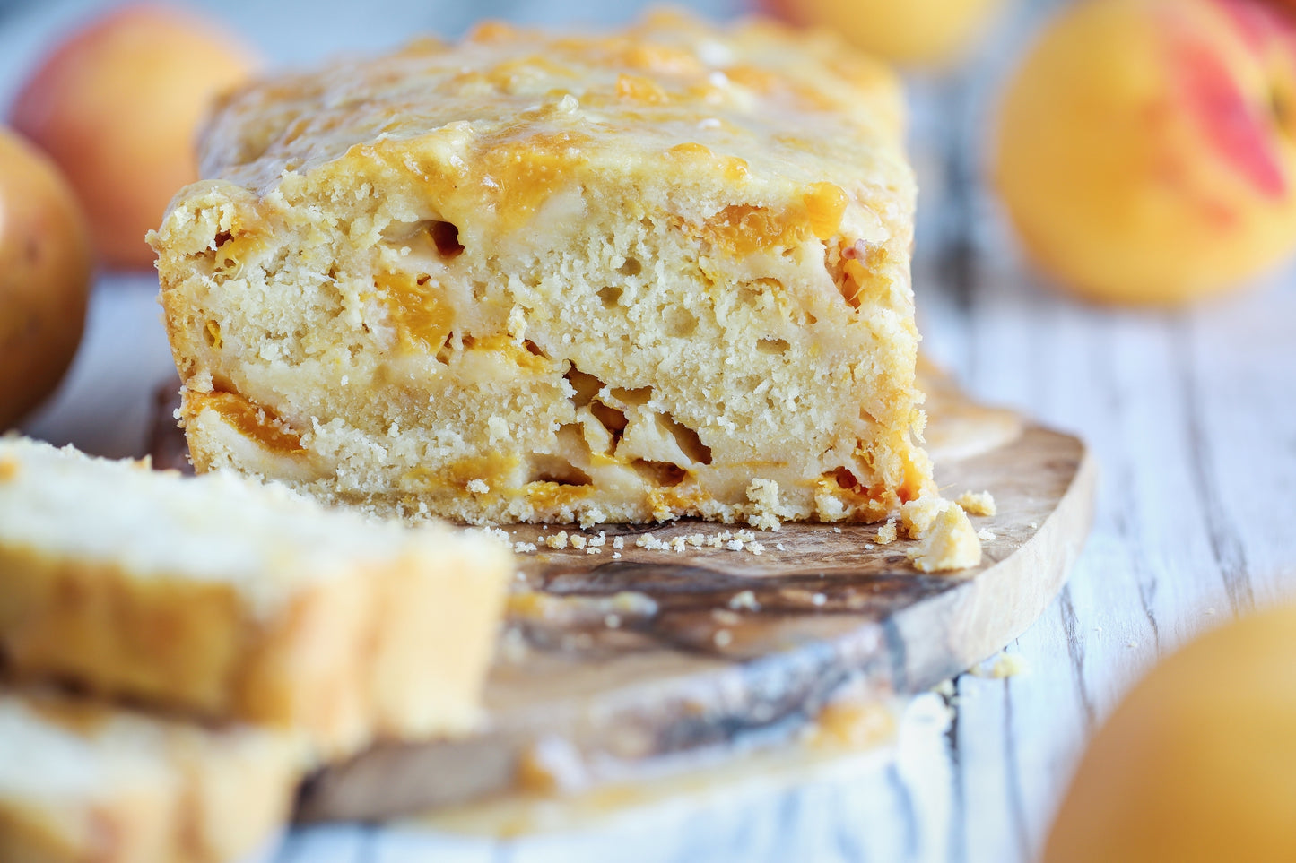 Peach Sweet Sourdough Bread