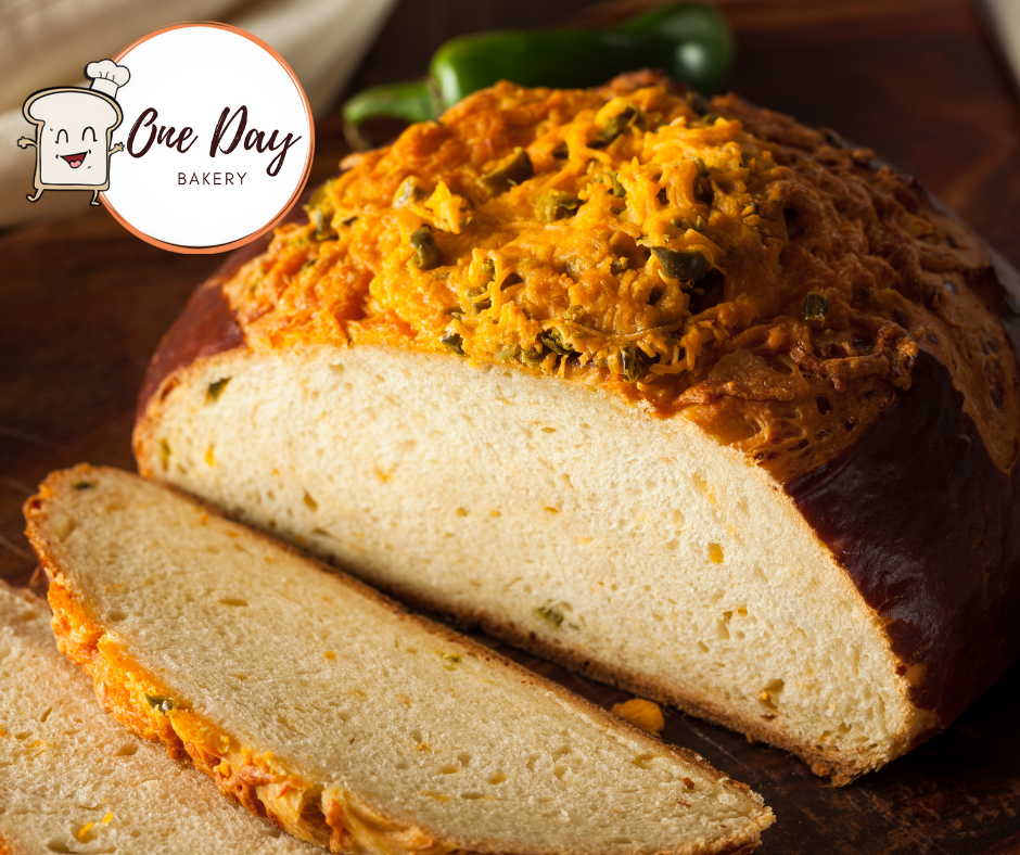 Jalapeño Cheddar Mediterranean Sourdough Bread