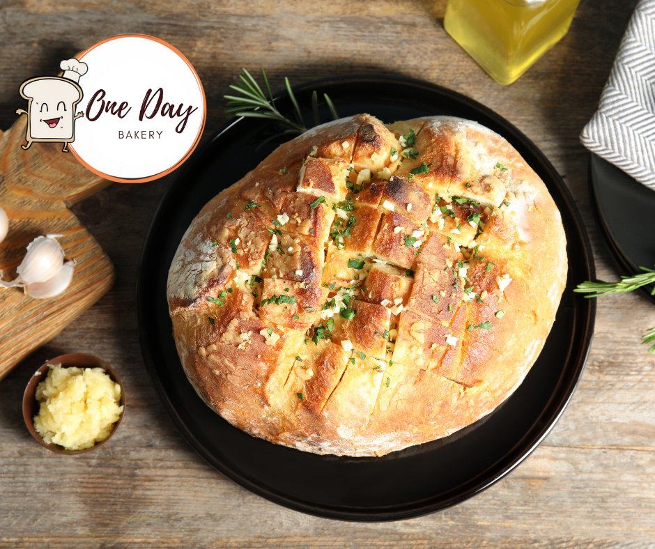 Rosemary-Garlic Mediterranean Sourdough Bread